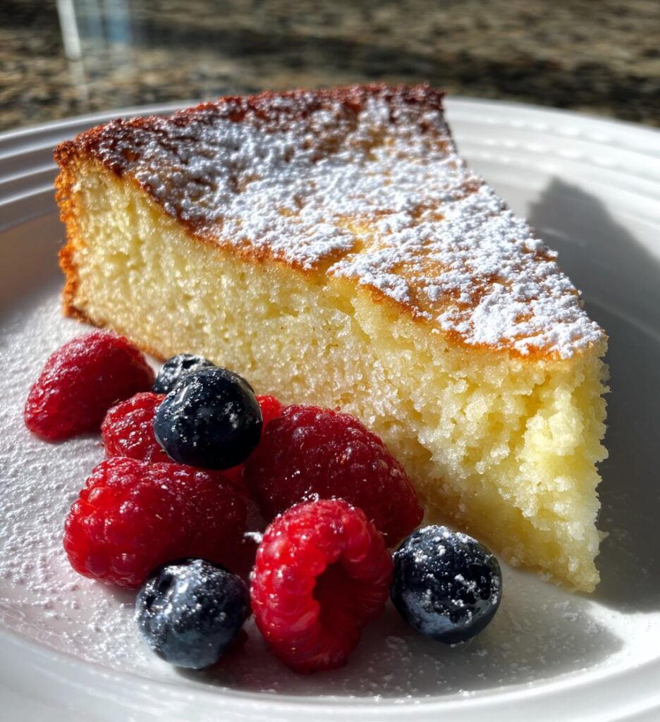 Flourless Ricotta Lemon Almond Cake