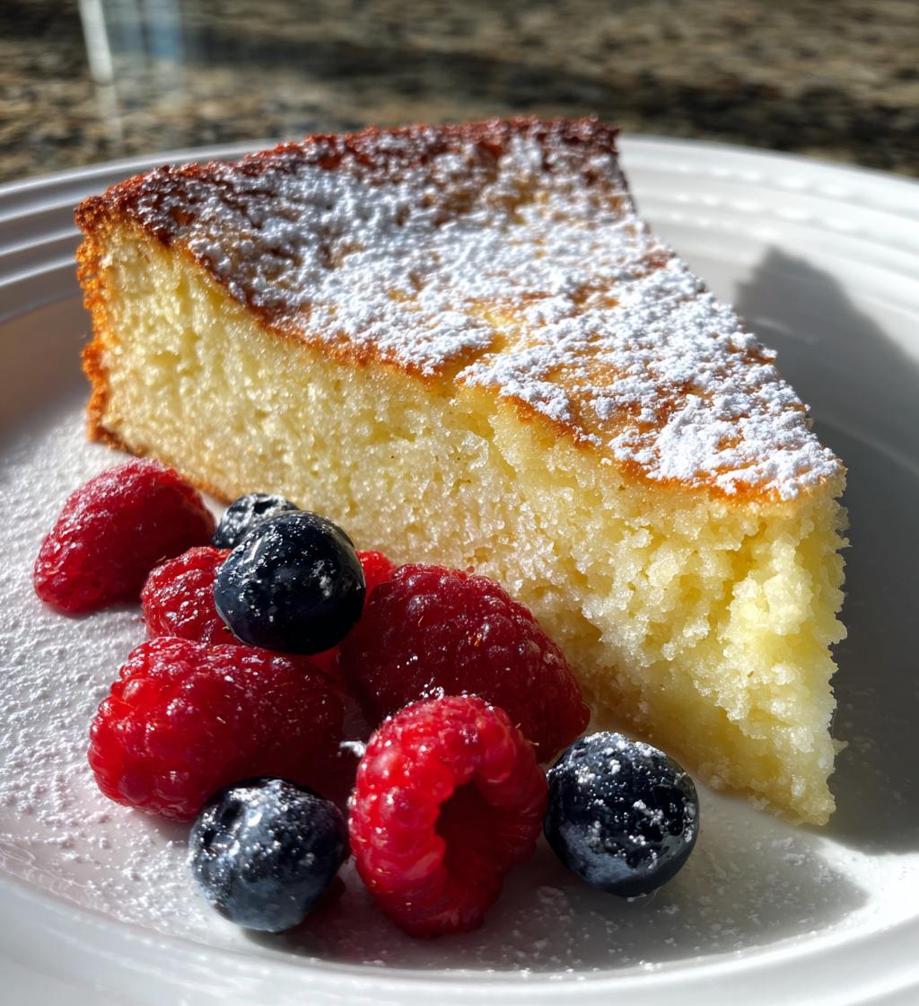Flourless Ricotta Lemon Almond Cake
