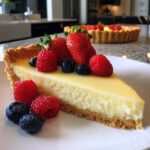 Fresh Lemon Mascarpone Tart with Almond Crust