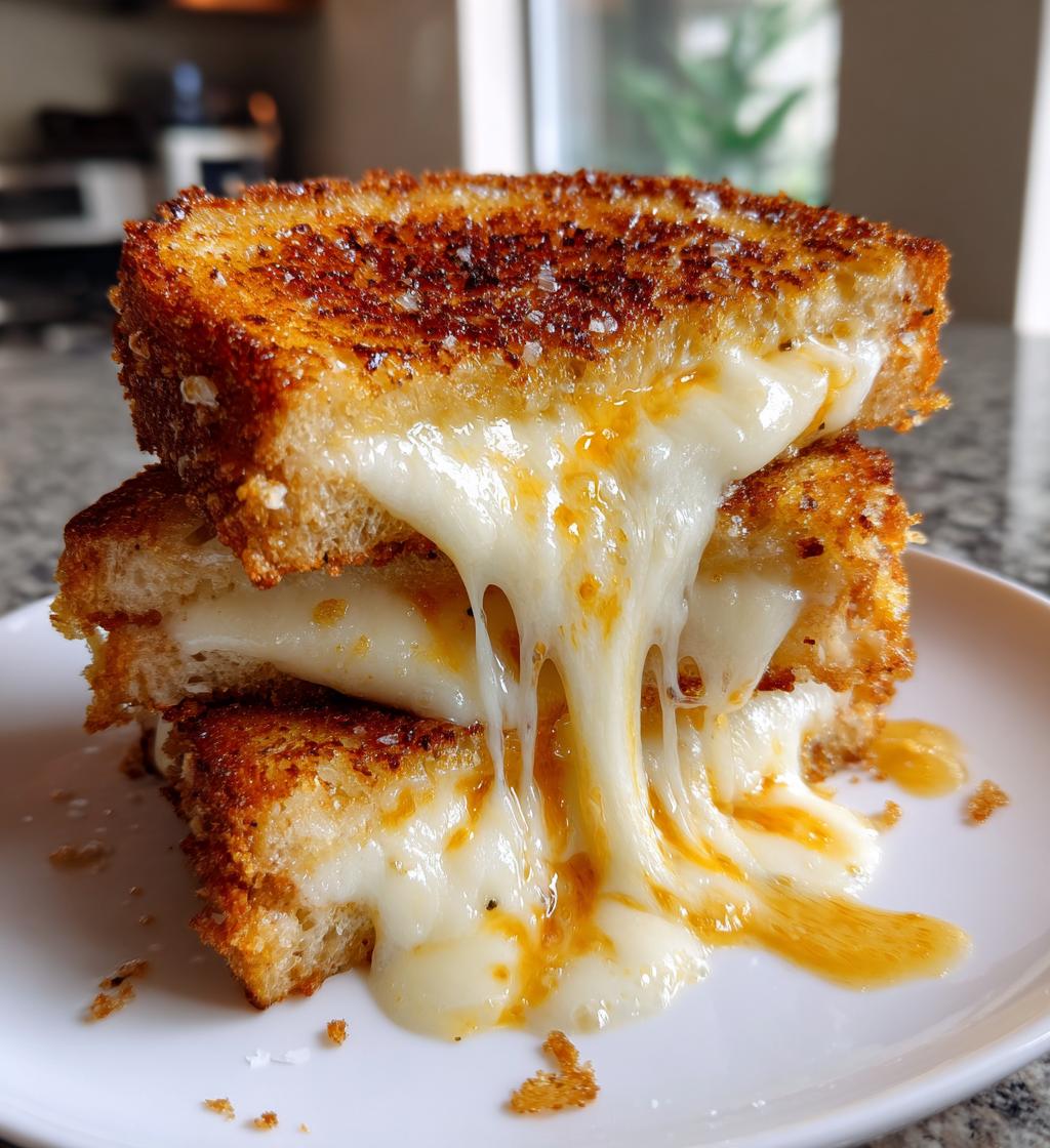 Garlic Bread Grilled Cheese - detail 1