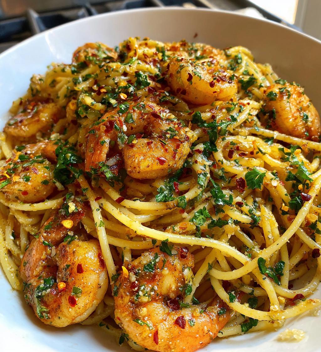 Garlic Butter Shrimp Pasta Weeknight Dinner