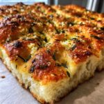 Garlic Parmesan Focaccia Bread