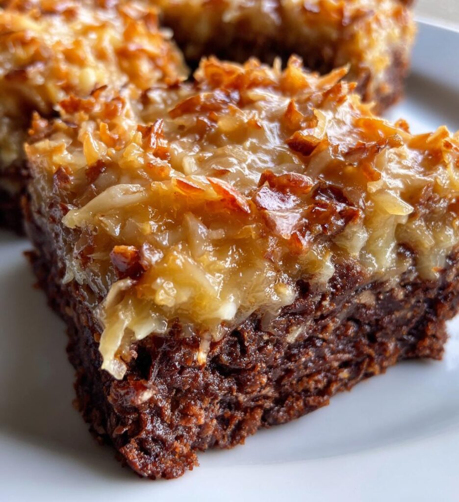 German Chocolate Sheet Cake