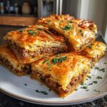 Greek Phyllo Meat Pie
