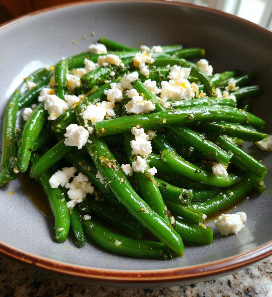 Green Bean and Feta Salad