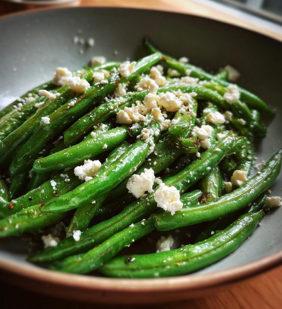 Green Bean and Feta Salad