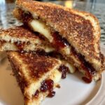 Grilled Fig Jam Sandwich Melt