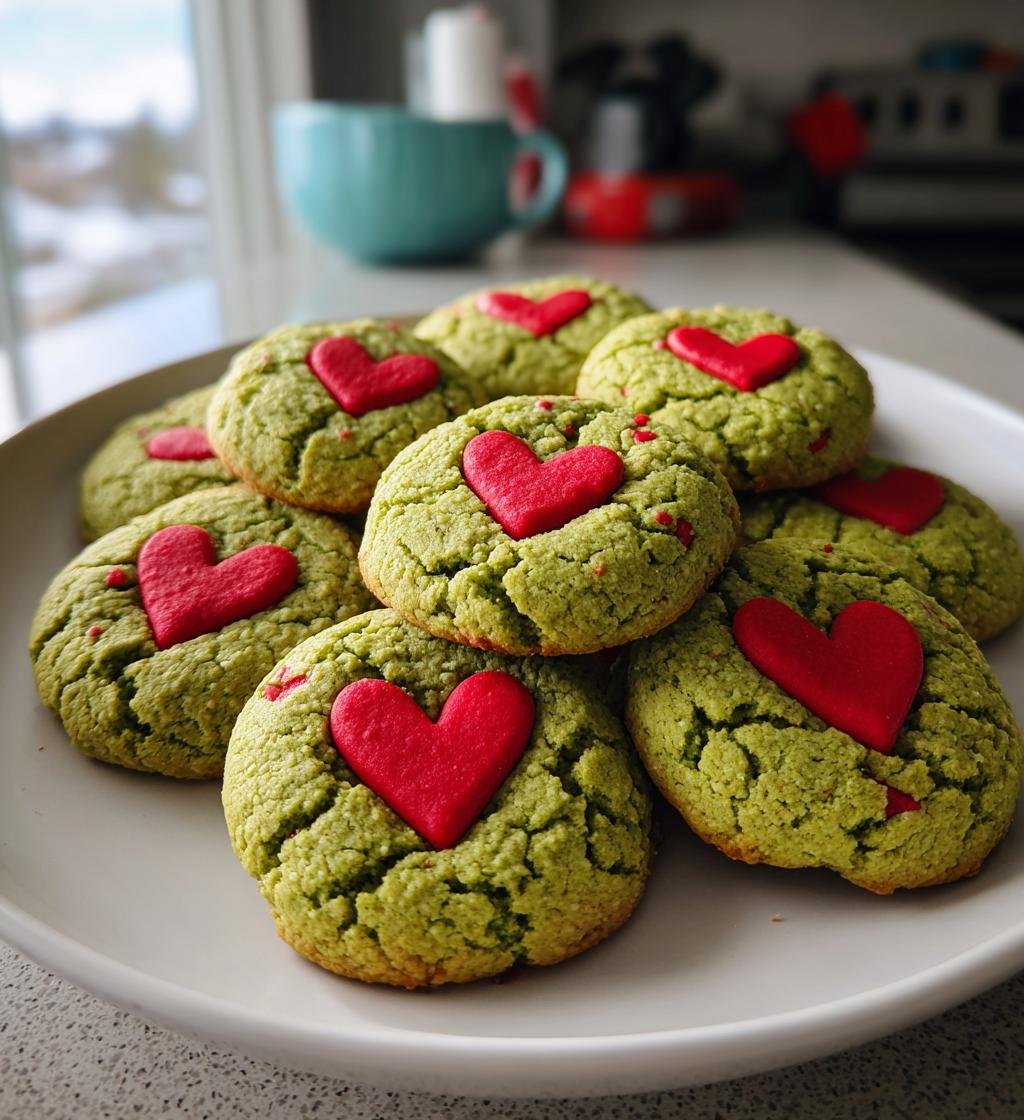 Grinch Cookies - detail 1
