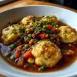Ground Beef and Dumplings Comfort Food