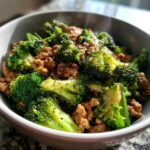 Ground Turkey Stir Fry Broccoli