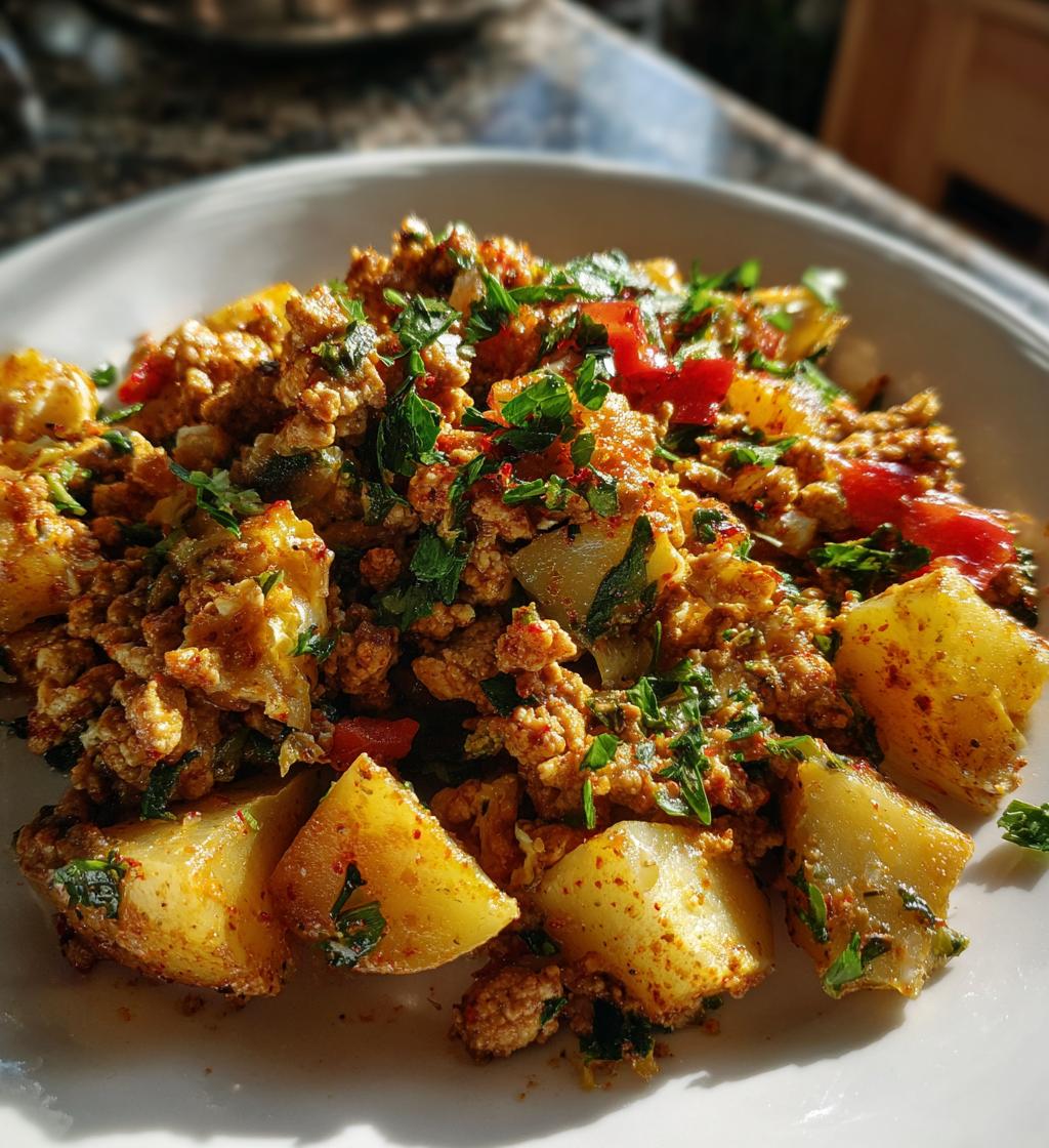 Ground Turkey With Potatoes