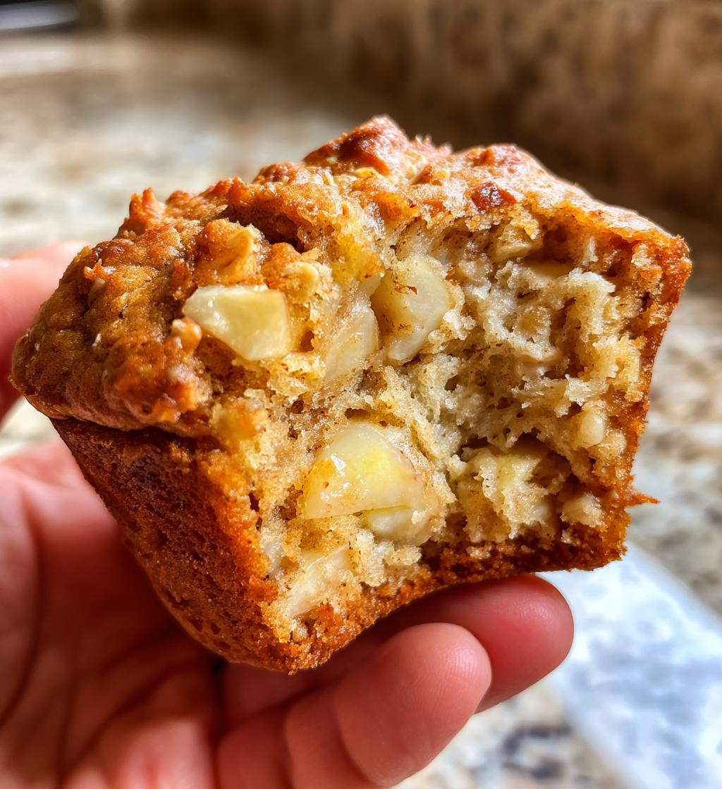 Healthy Apple Cinnamon Greek Yogurt Muffins