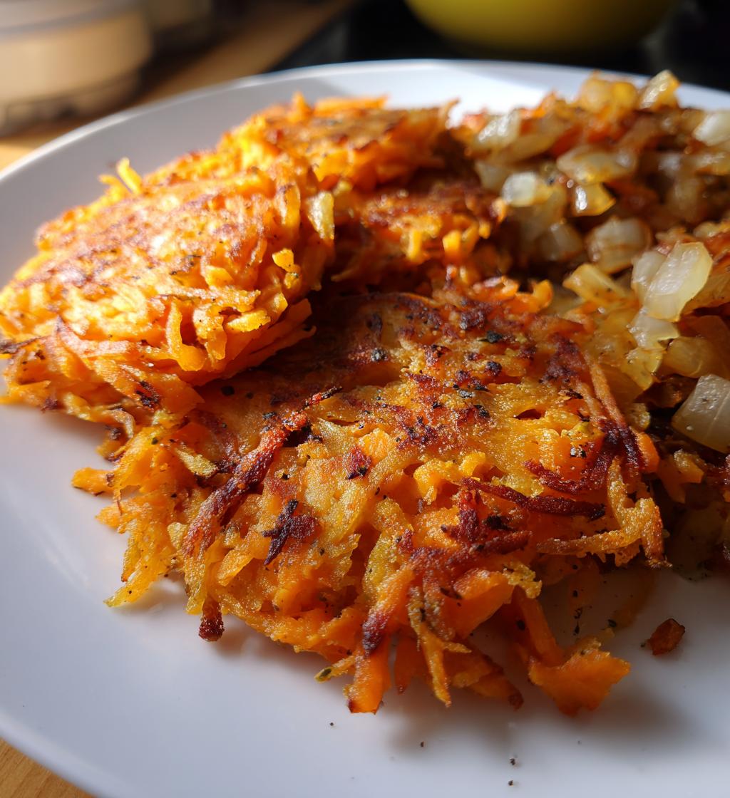 Healthy Sweet Potato Hash Browns - detail 1