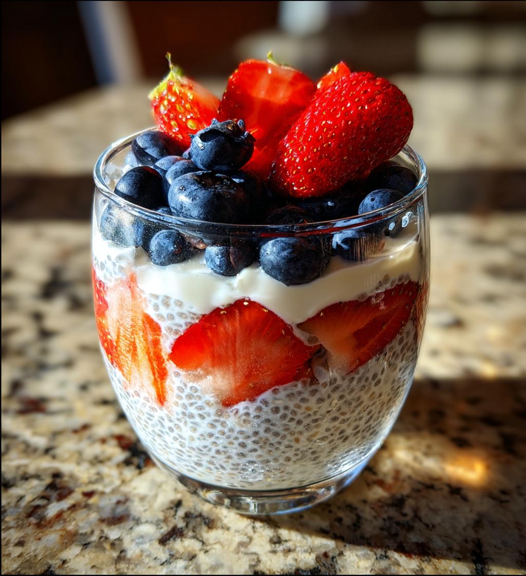 High Protein Chia Seed Pudding Greek Yogurt - detail 1