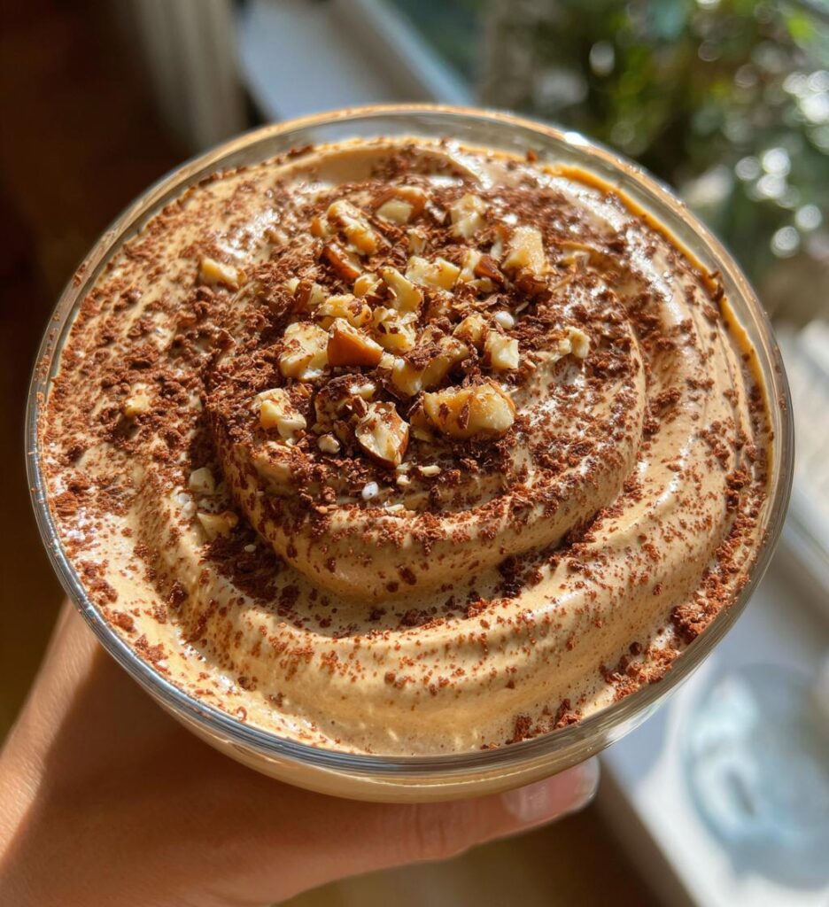 High-Protein Cottage Cheese Peanut Butter Mousse