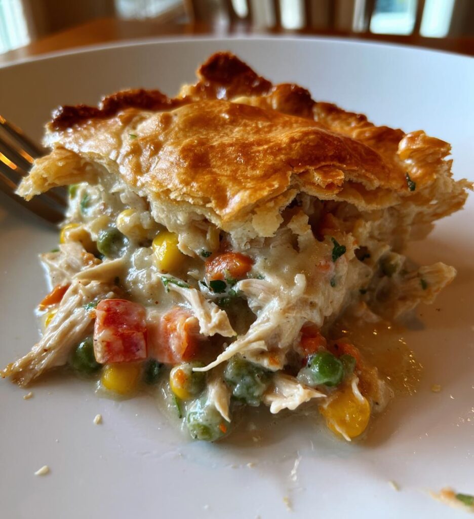 Homemade Chicken Pot Pie Casserole