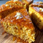 Honey Butter Sweet Potato Cornbread
