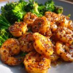 Honey Garlic Shrimp Broccoli