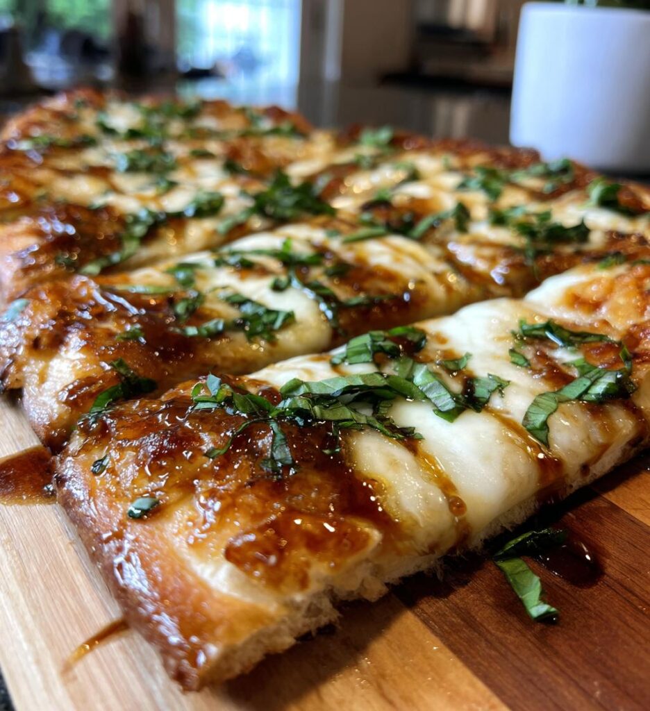 Hot Honey Flatbread Pizza