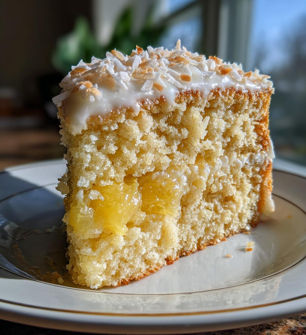 Juicy Pineapple Heaven Cake - detail 1