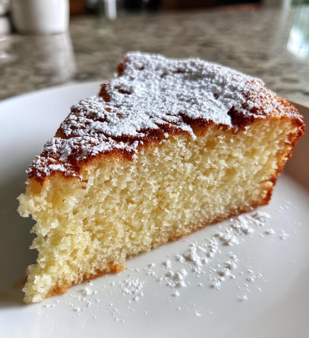 Light Fluffy Yogurt Cake - detail 1