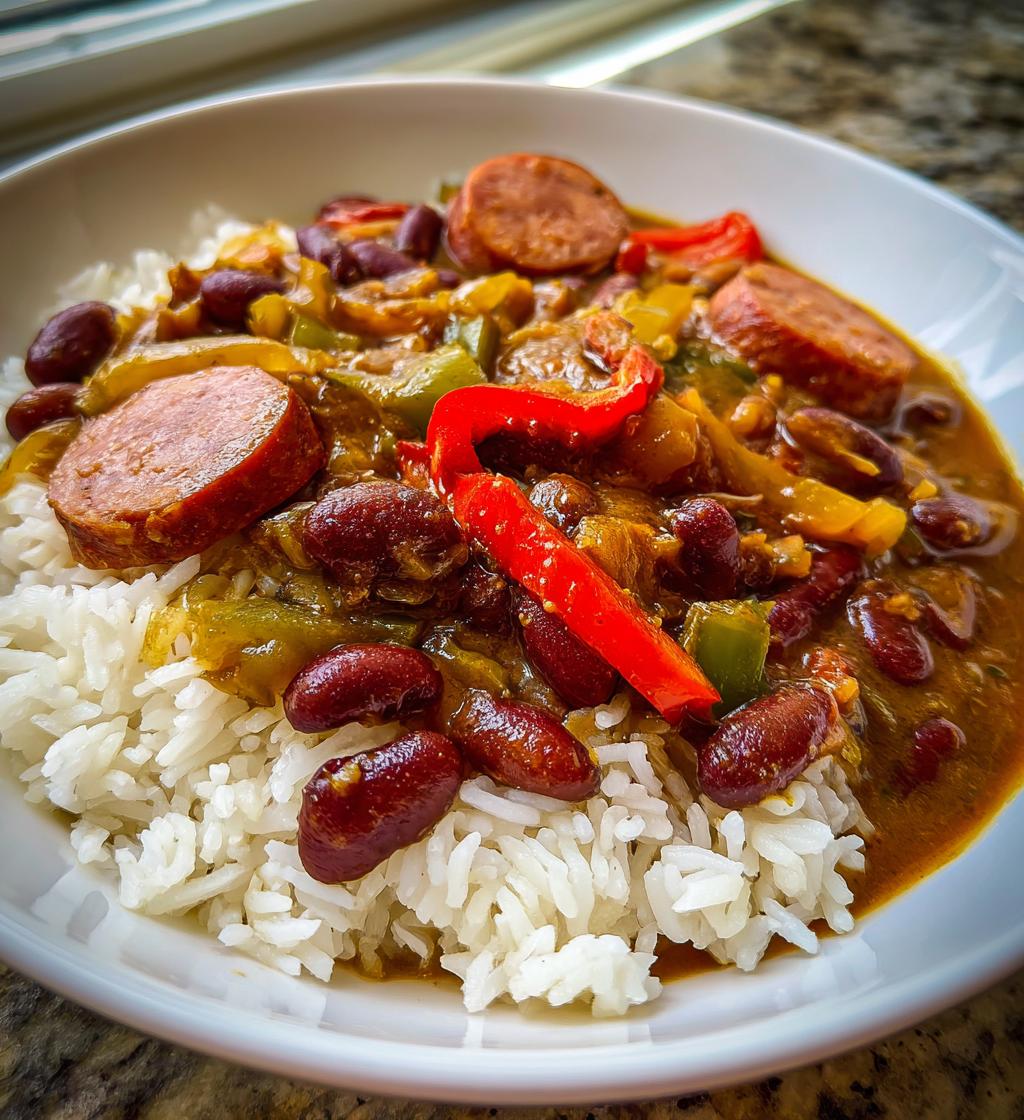 Louisiana Red Beans and Rice - detail 1
