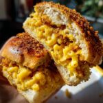 Mac Cheese Burger Rolls