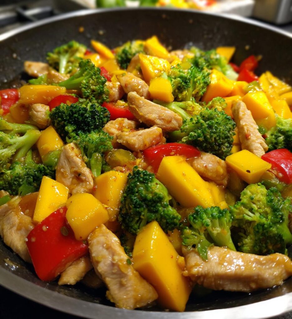 Mango Chicken Stir Fry