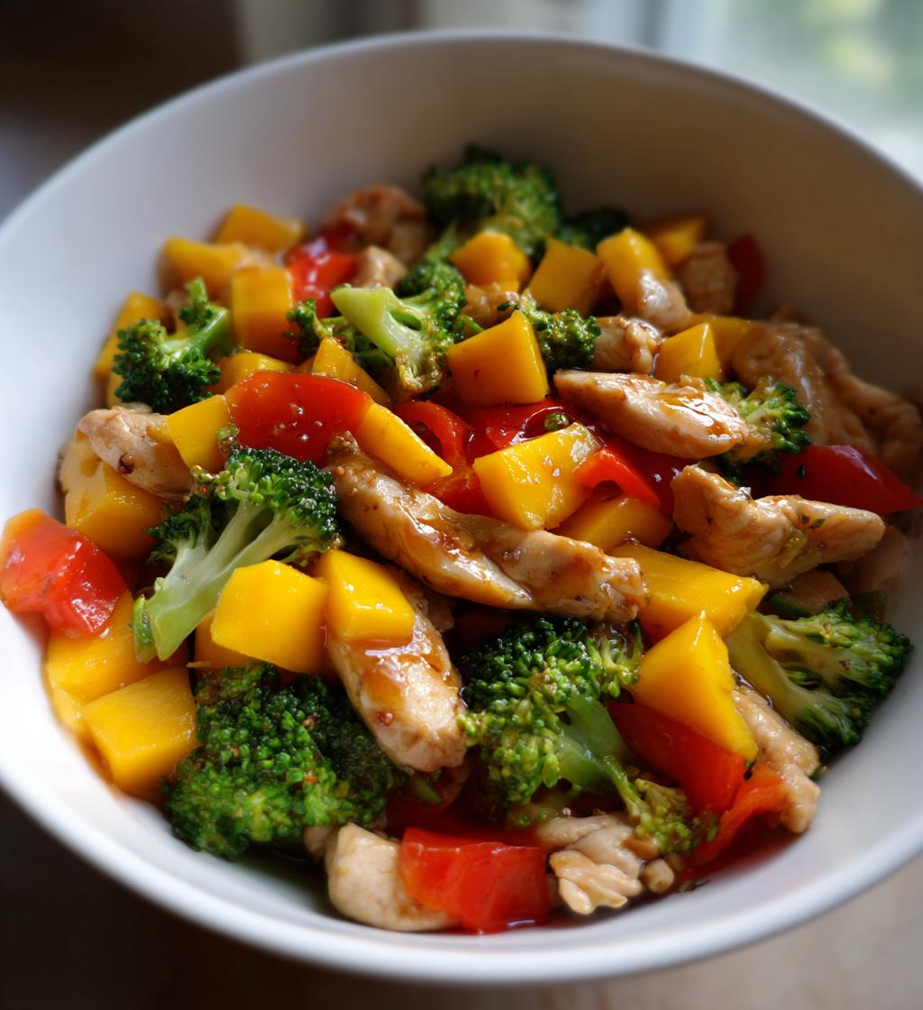 Mango Chicken Stir Fry