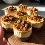 Mini Biscoff Crunch Cheesecakes