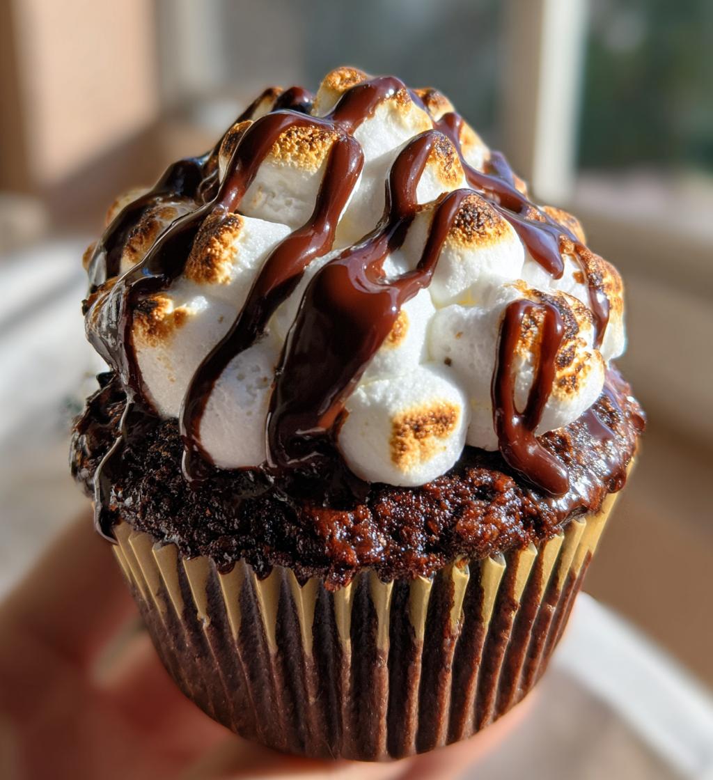 Mississippi Mud Cupcakes - detail 1