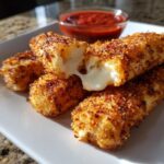 Nashville Hot Mozzarella Sticks