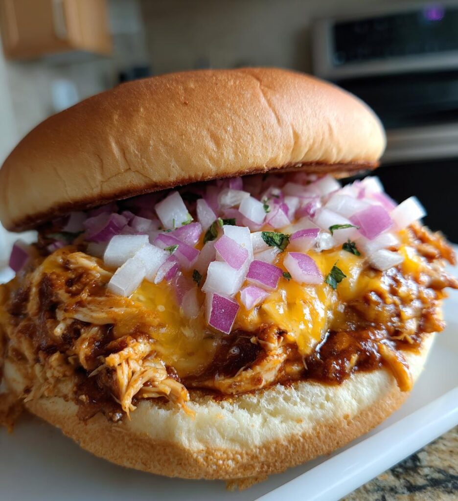 Ohio Shredded Chicken Sandwich