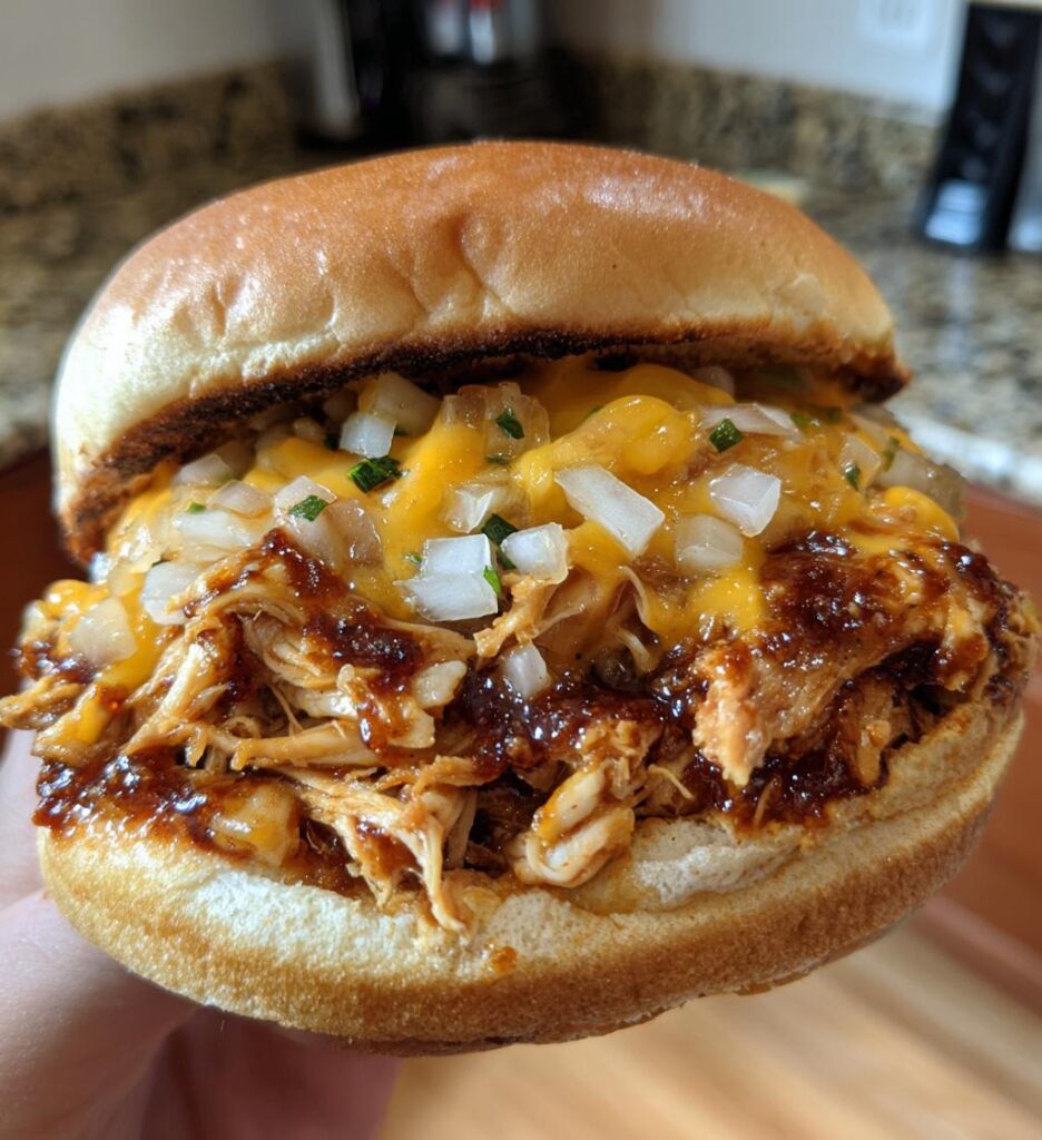 Ohio Shredded Chicken Sandwich