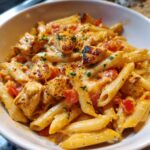 One-Pot Smoky Chipotle Cheesy Chicken Pasta