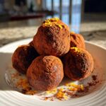 Orange Chocolate Christmas Truffles