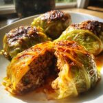 Oven-Baked Cabbage Burgers