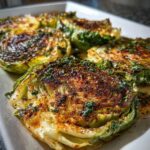 Oven Roasted Garlic Cabbage Steaks