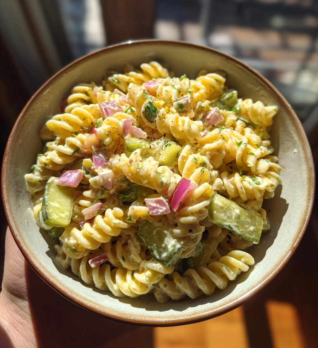 Pickle Pasta Salad