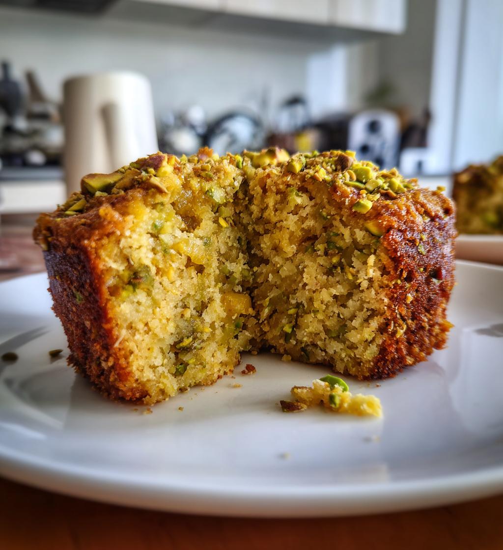 Pistachio Pineapple Cake - detail 1