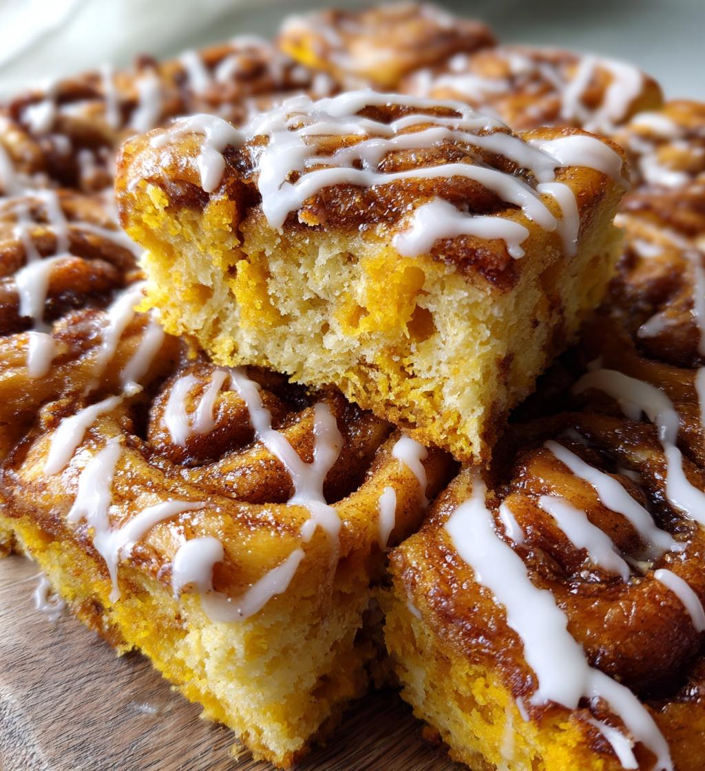 Pumpkin Cinnamon Roll Bake - detail 1