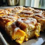 Pumpkin Cinnamon Roll Bake
