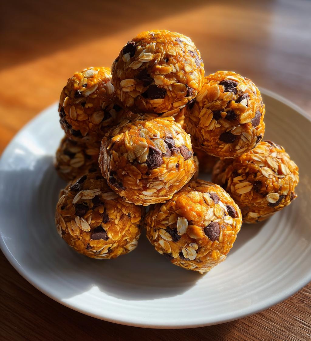 Pumpkin Energy Balls - detail 1