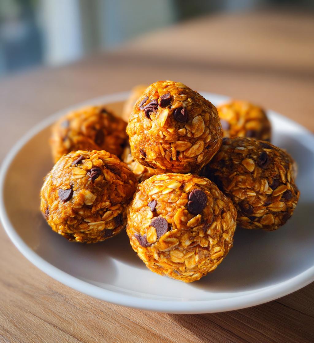 Pumpkin Energy Balls