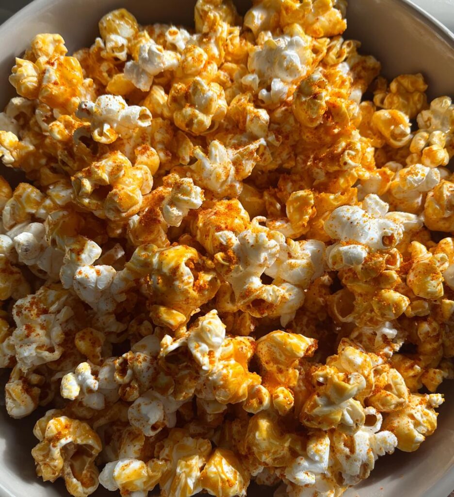 Pumpkin Spice Caramel Popcorn