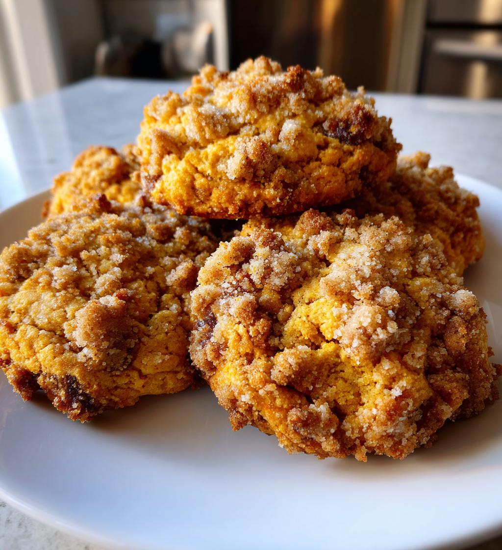 Pumpkin Streusel Crumble Cookies - detail 1