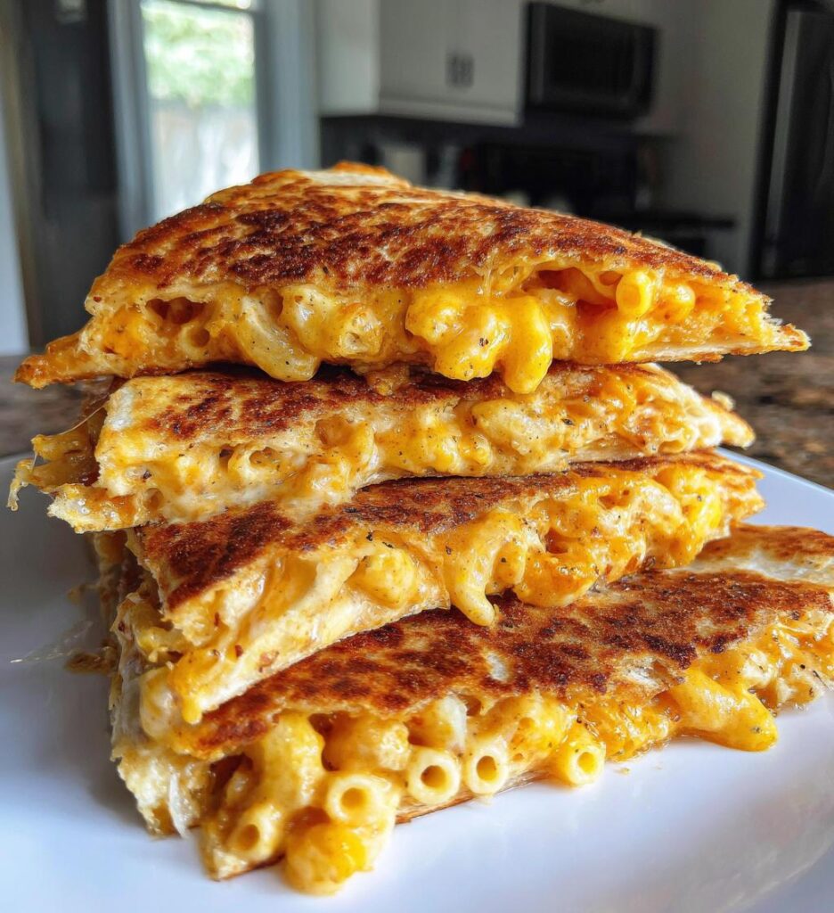Ranch Mac Cheese Quesadilla