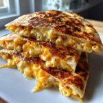 Ranch Mac Cheese Quesadilla
