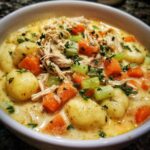 Rotisserie Chicken Gnocchi Soup