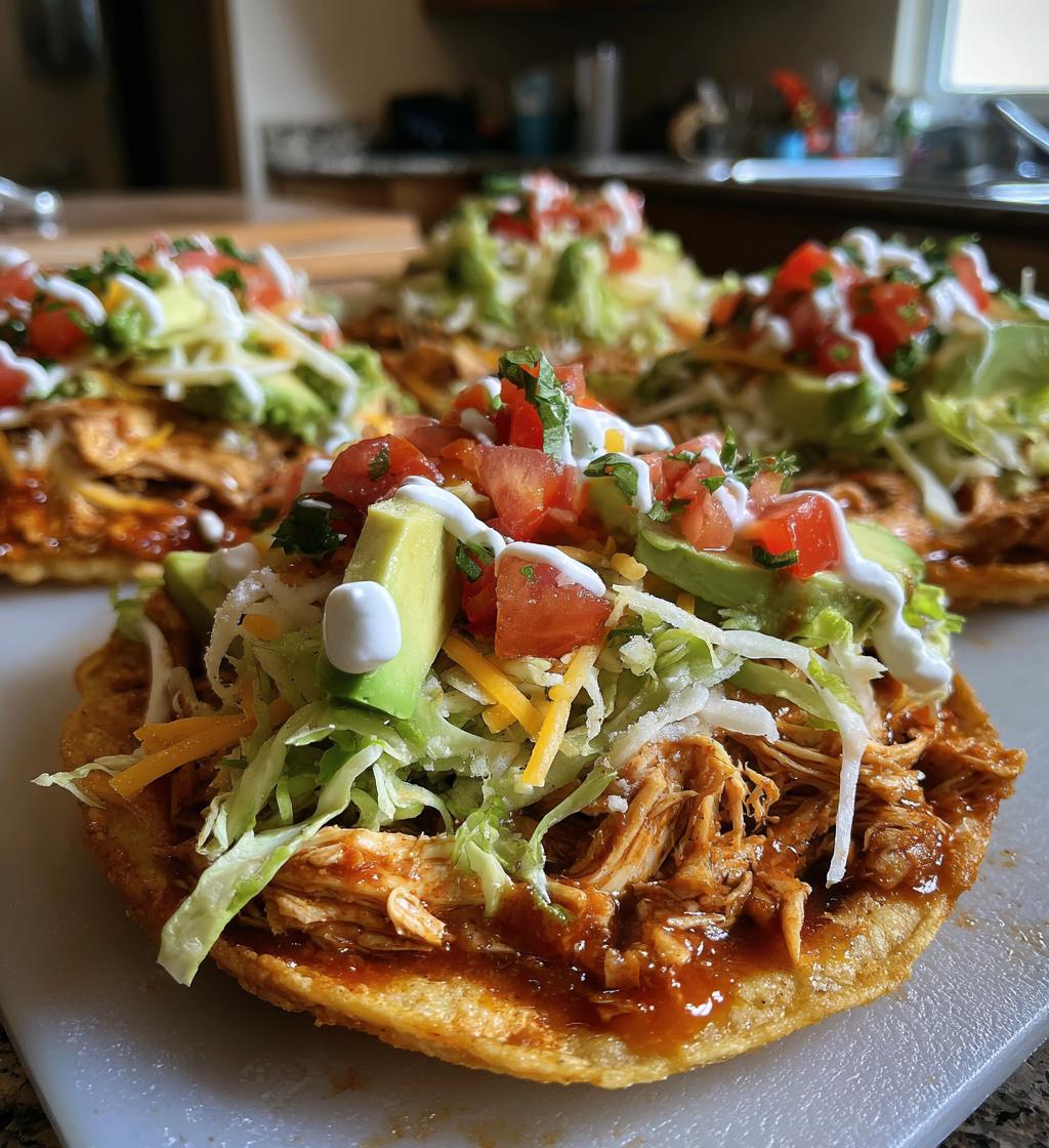 Rotisserie Chicken Tostadas - detail 1